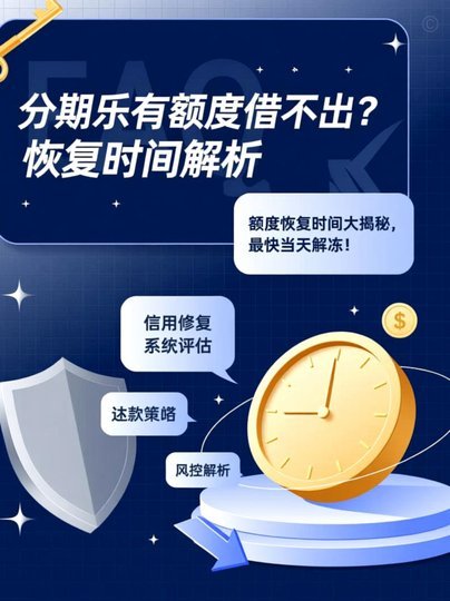 分期乐为啥有额度借不出来怎么办