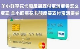 羊小咩购物额度怎么转让